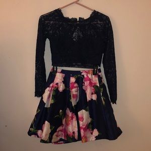 Two piece dress set